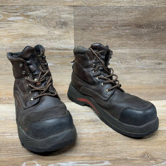 Red Wing King Toe ADC Waterproof Safety Toe Leather Boots Men's Size 10 - Picture 7 of 7